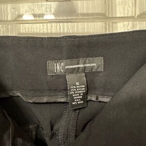 INC Black Pants